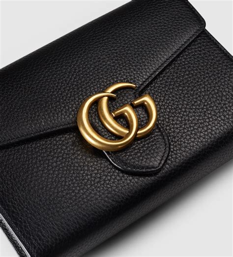 gucci marmont wallet on chain 2.0|Gucci interlocking wallet on chain.